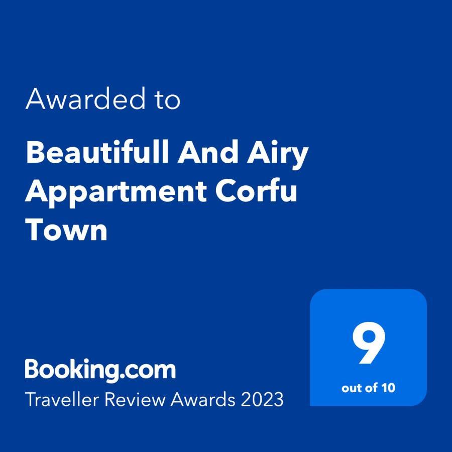 Beautifull And Airy Appartment Corfu Town Kanoni  Buitenkant foto